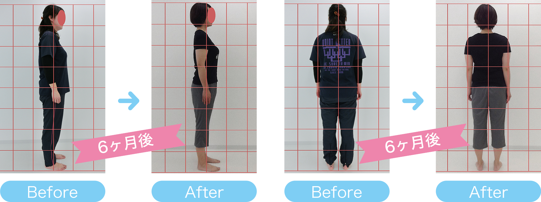 E様体型変化の写真